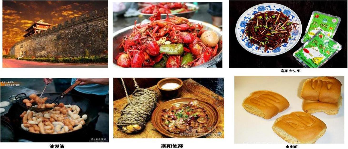 湖北古隆中、唐城、香水河、襄陽古城